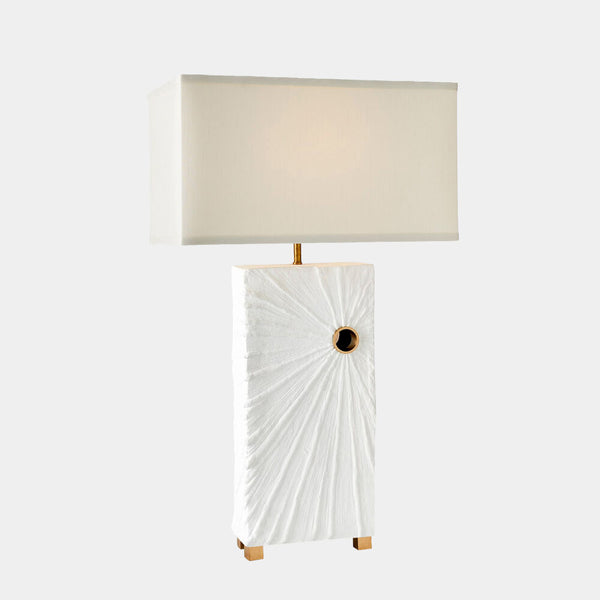 White & Gold Radiance Lamp