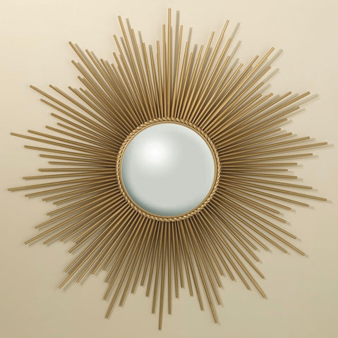 Sunburst Mirror-Gold