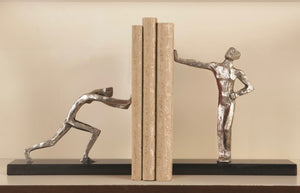 Blockhead Bookends