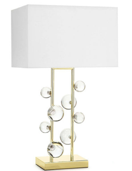 Crystal Spheres Table Lamp