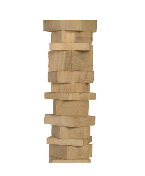 Stacked Wood Sculptures Set of 3