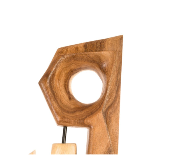“Jill” Chamcha Wood Sculpture