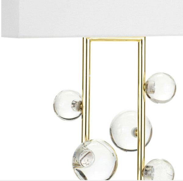 Crystal Spheres Table Lamp