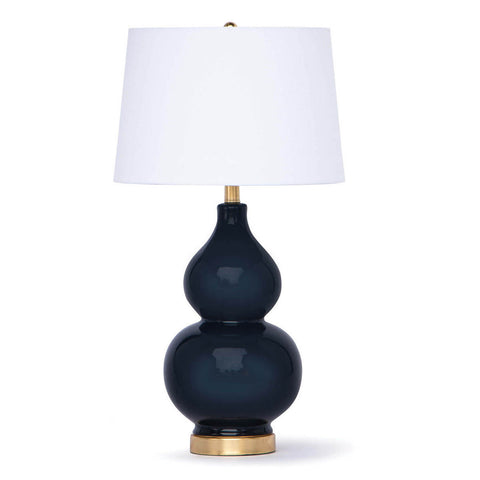 Madison Ceramic Table Lamp (Navy)