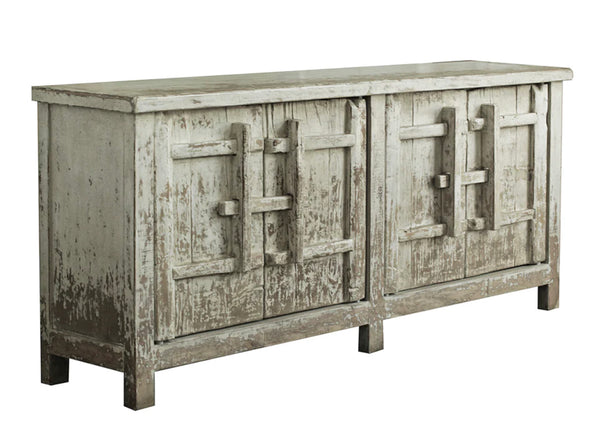 Vintage Door White Buffet