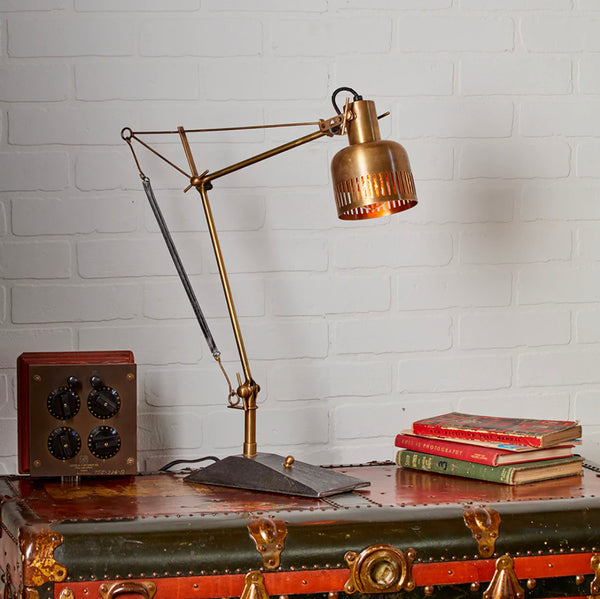Retro Brass Table Lamp
