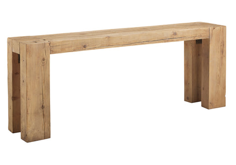 Reclaimed Pine Timbers Console