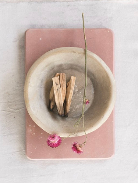 Antique Marble Bowl