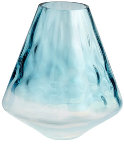 Blue & Clear Vase small