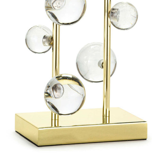 Crystal Spheres Table Lamp