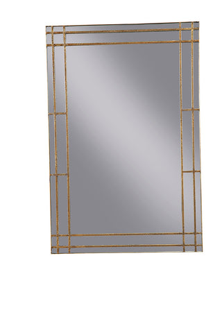 Gold Iron Prairie Mirror