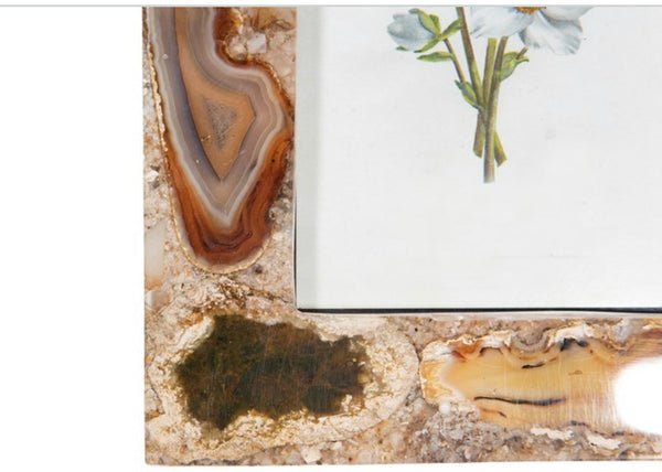 Brown Agate Photo Frame 4x6