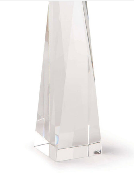 Solid Crystal Tapered Table Lamp small