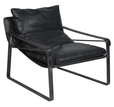 Black Leather Stockholm Chair