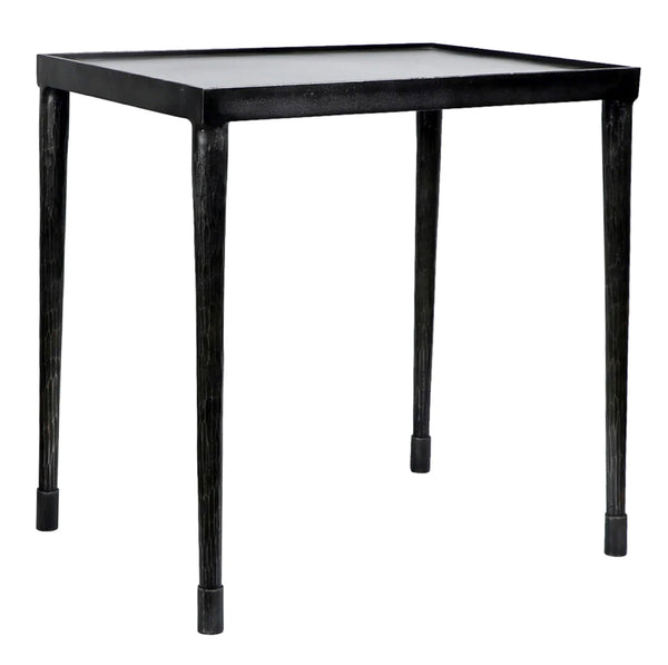 Hammered Iron Side Table