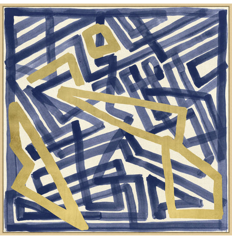 Golden Blue Maze 3