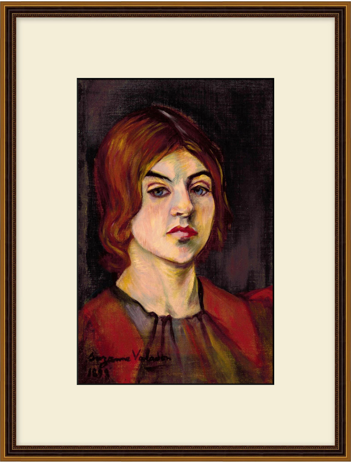 Artist Self Portrait Suzanne Valadon