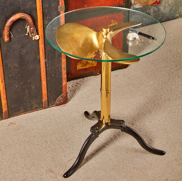 Boat Propeller Accent Table