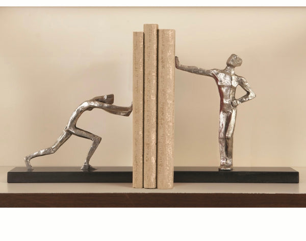 Blockhead Bookends