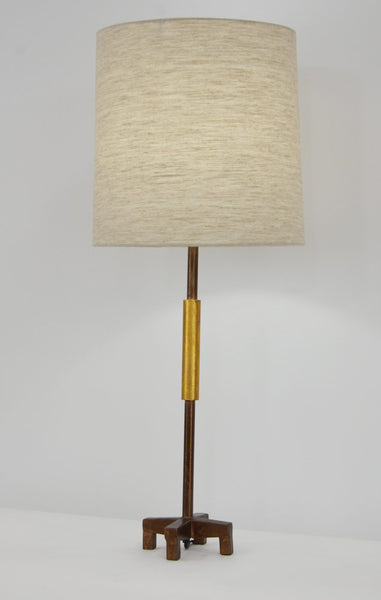 Brown & Gold Table Lamp