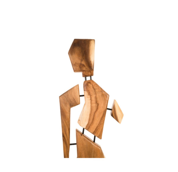 “Jack” Chamcha Wood Sculpture