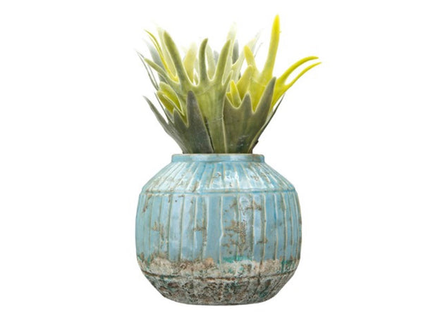 Distressed Terra-cotta Planter, large