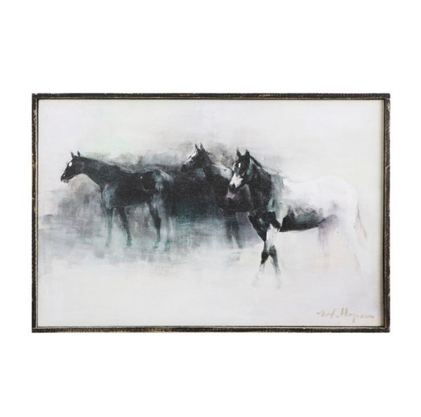 Horses on Canvas