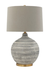 Natural & Grey Table Lamp
