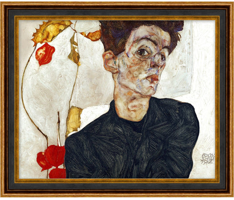 Artist Self Portrait Egon Schiele