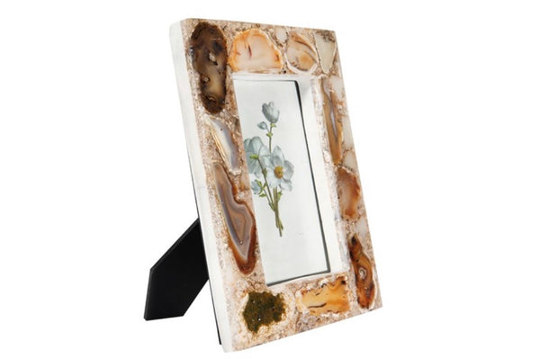 Brown Agate Photo Frame 4x6