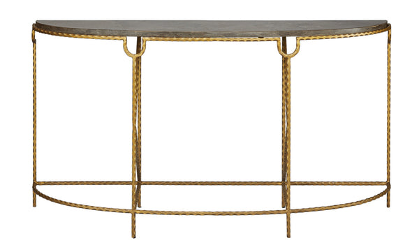 Bluestone & Iron Console Table