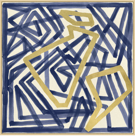 Golden Blue Maze 1