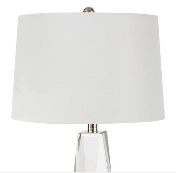 Solid Crystal Tapered Table Lamp small