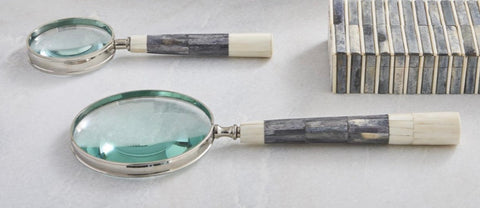 Bone Handle Magnifying Glass small