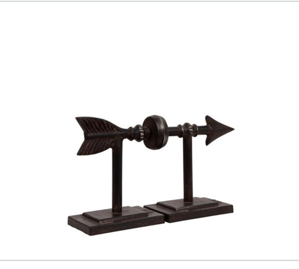 Iron Arrow Bookends