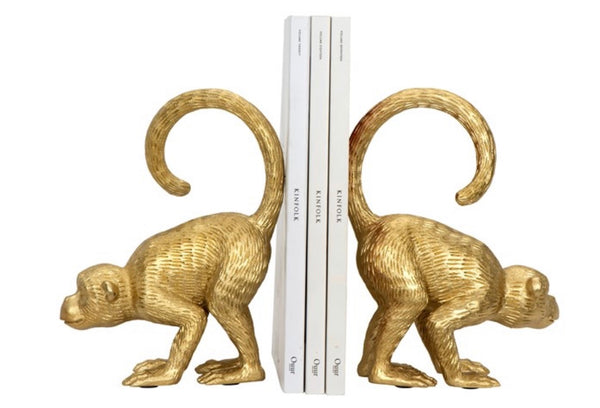 Monkey Bookends