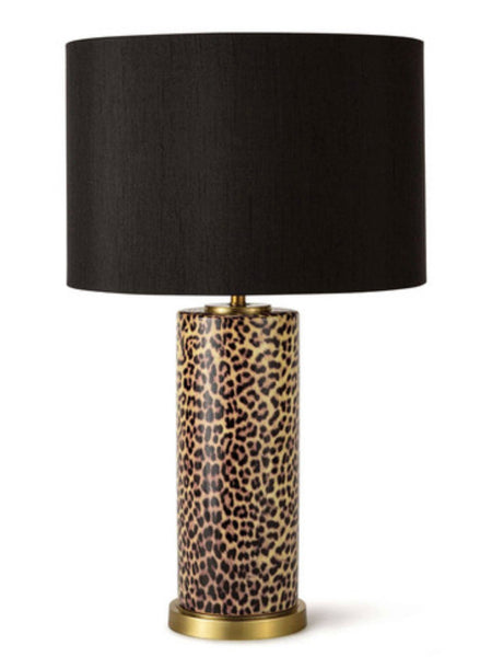 Leopard Print Table Lamp