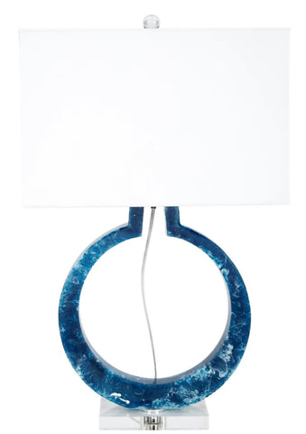 Indigo Blue Table Lamp