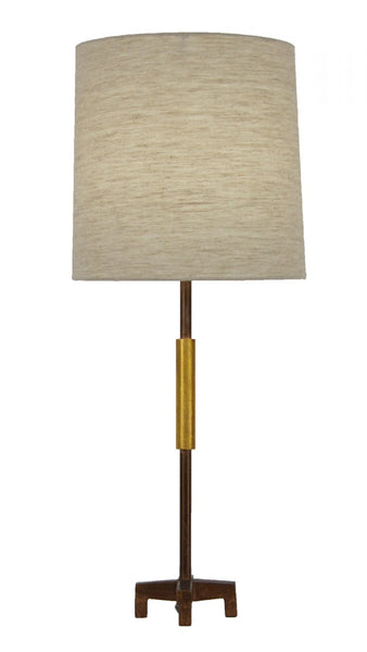 Brown & Gold Table Lamp