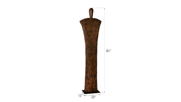 Chamcha Wood Figure large