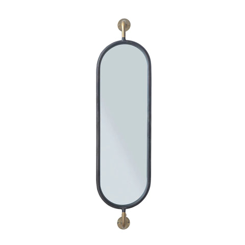 Mirror w/ Hanging Brackets