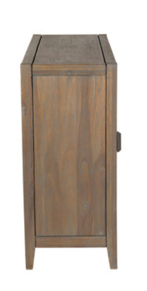 Brown Wood 2 Door Sideboard