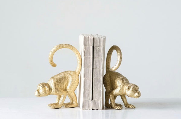 Monkey Bookends